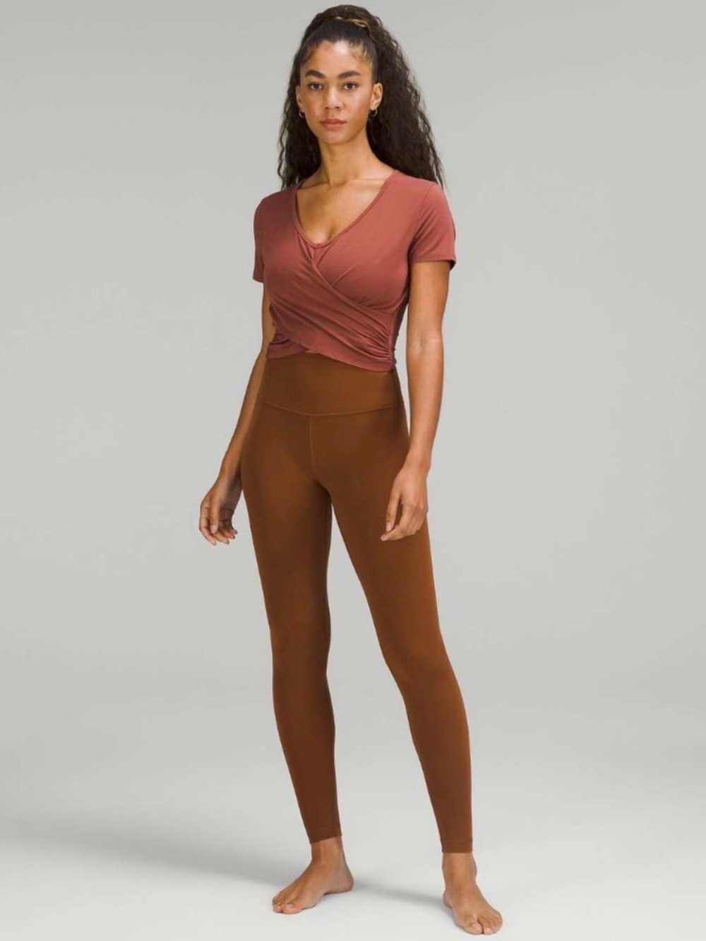 Lululemon Align High-Rise Pant 28",
Roasted Brown